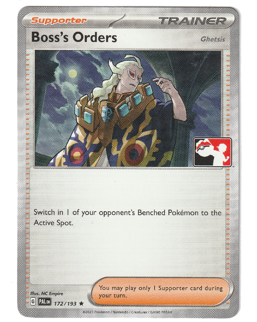 Boss's Order 172/193 - Non Holo - Stamped
