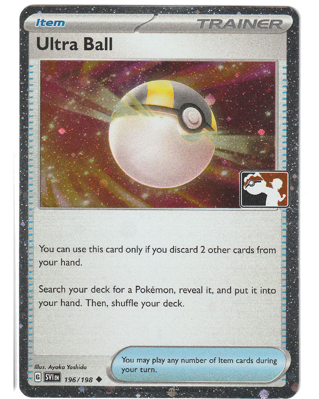 Ultra ball 196/198 - Cosmic Holo Foil - Stamped