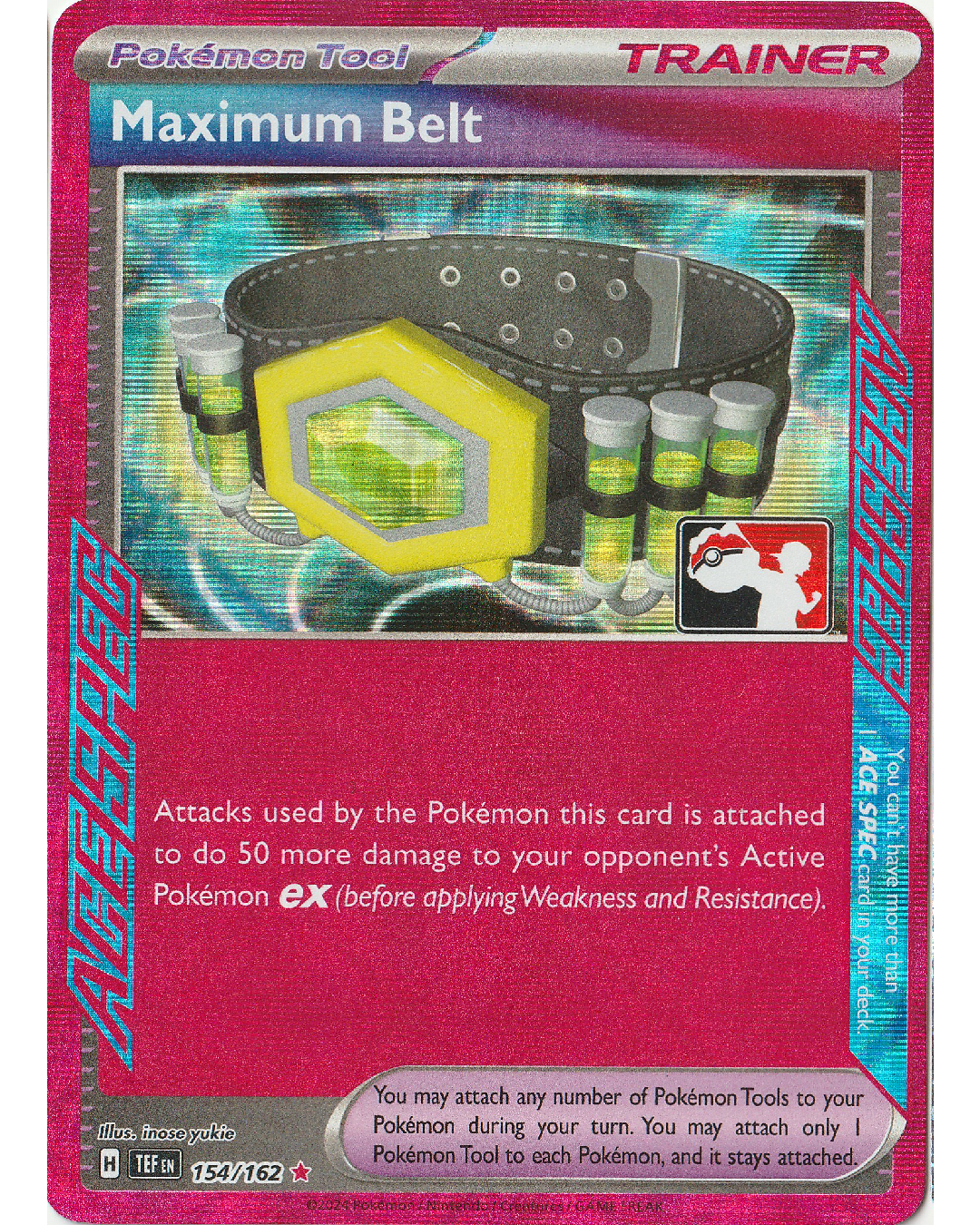 Maximum Belt 154/162 - Stamped