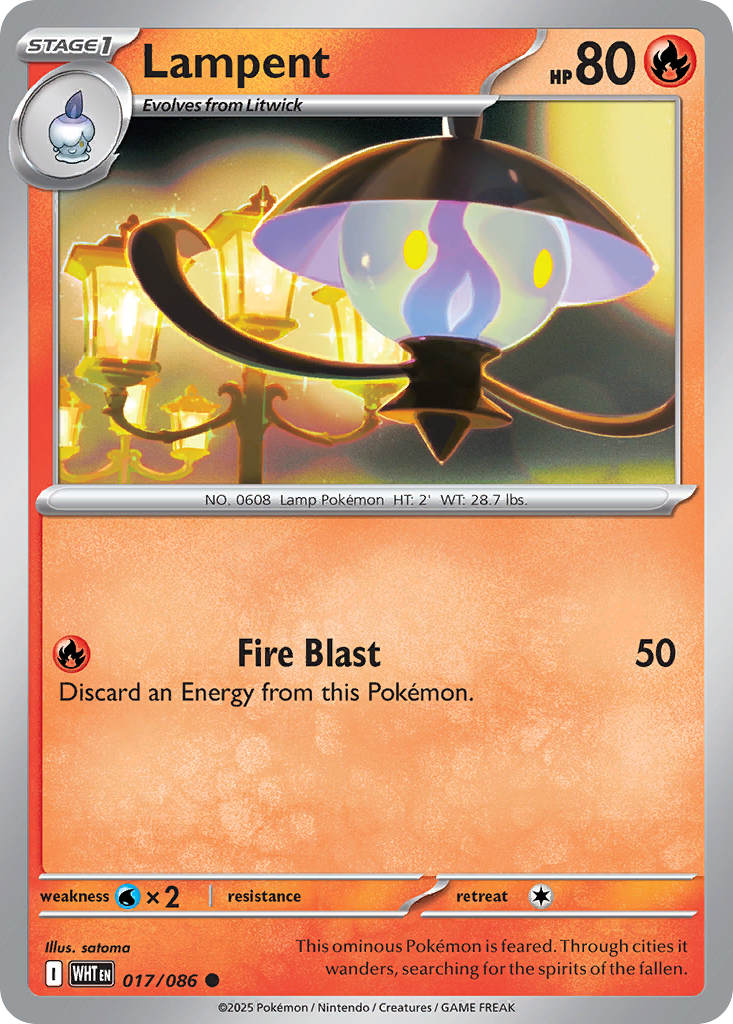 Lampent 017/086 - Reverse Holo