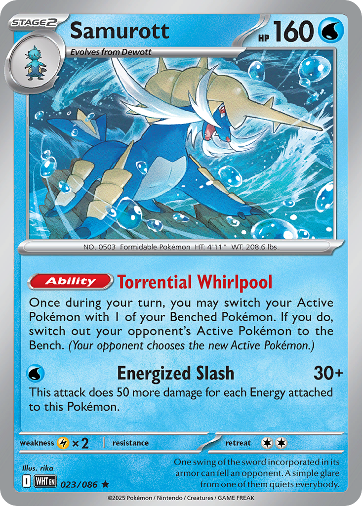 Samurott 023/086 - Reverse Holo
