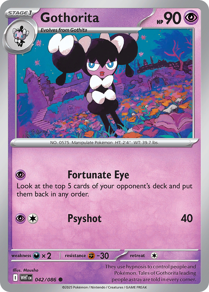 Gothorita 042/086 - Reverse Holo