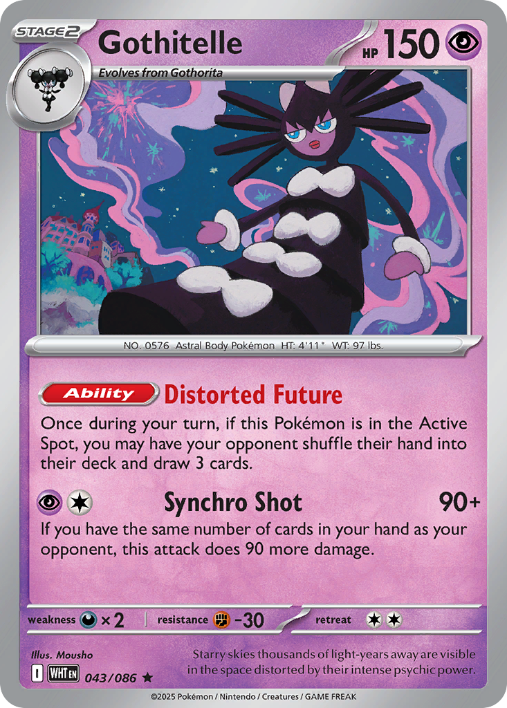 Gothitelle 043/086 - Reverse Holo