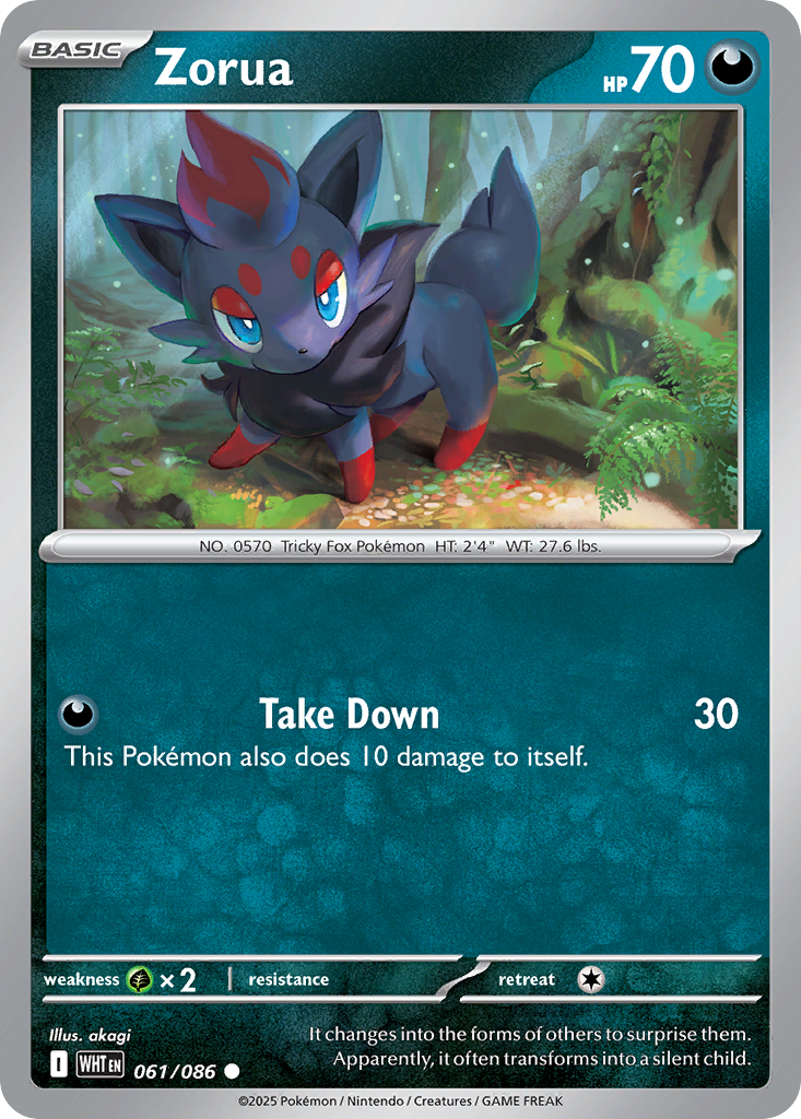 Zorua 061/086 - Reverse Holo