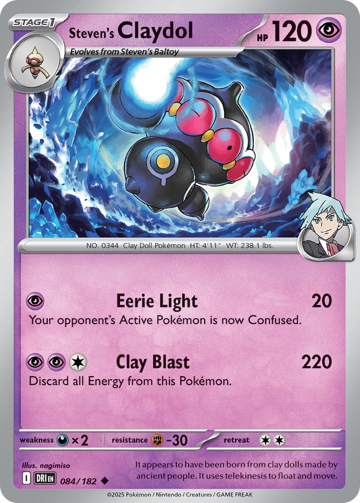 Steven’s Claydol 084/182