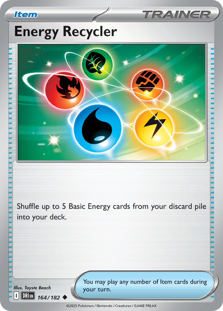Energy Recycler 164/182 - Reverse Holo