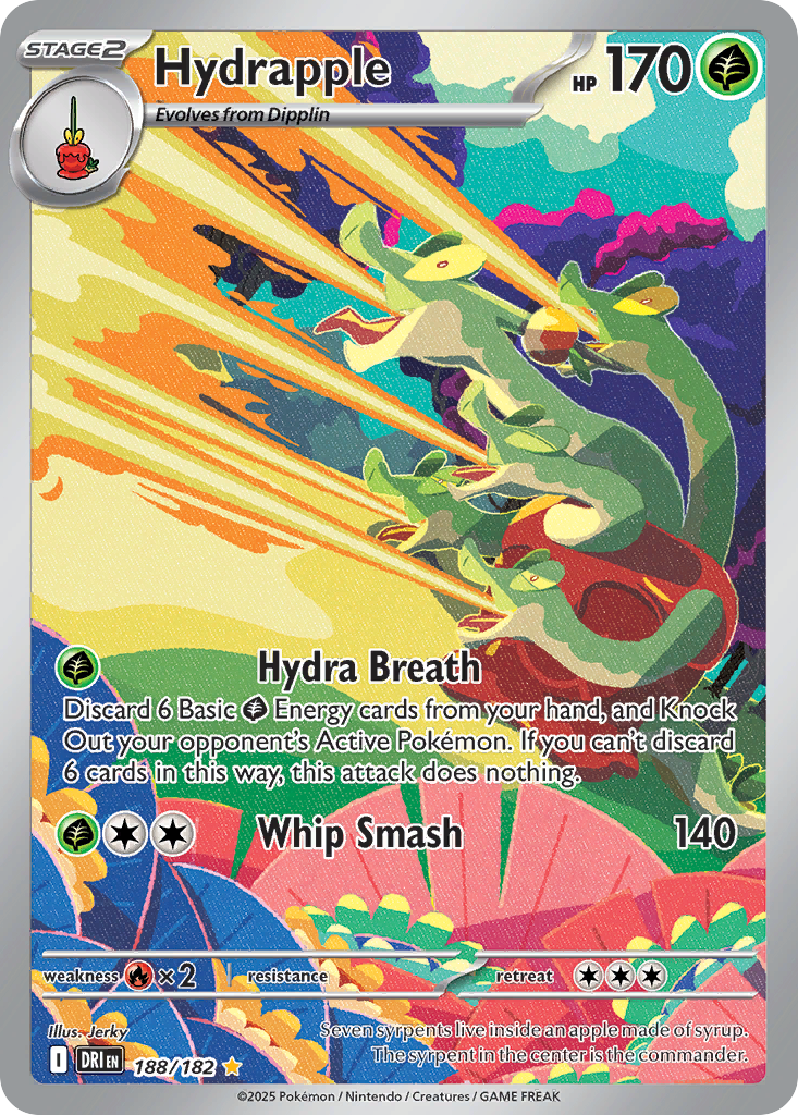 Hydrapple 188/182 - Reverse Holo