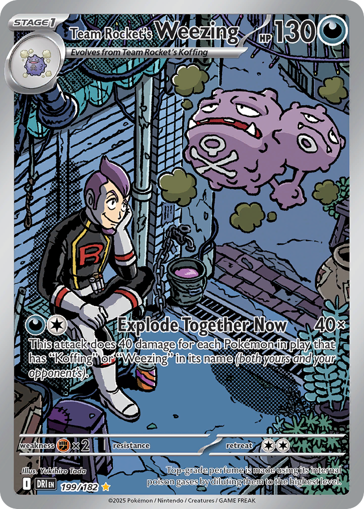 Team Rocket’s Weezing 199/182