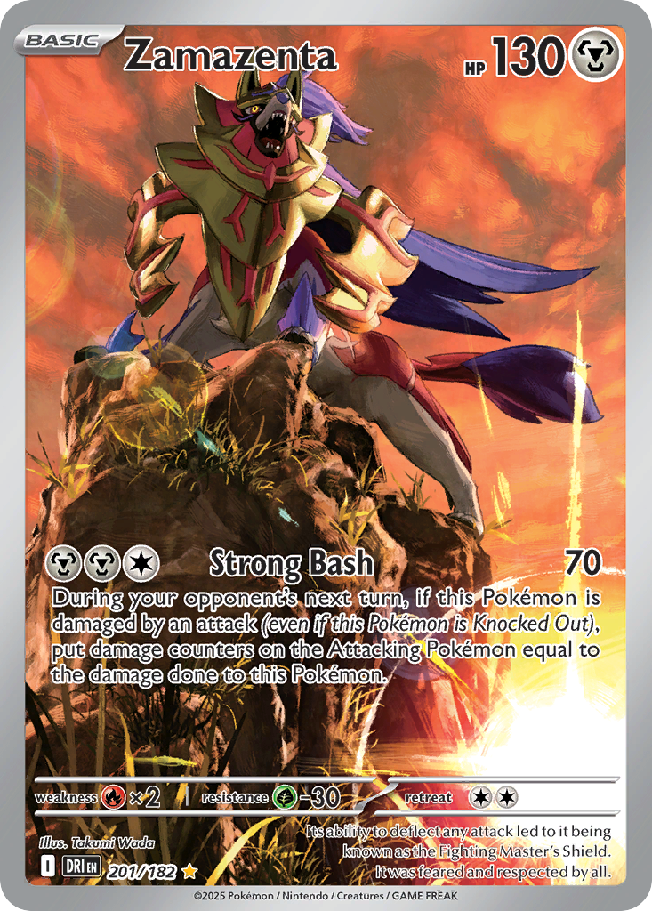 Zamazenta 201/182 - Reverse Holo