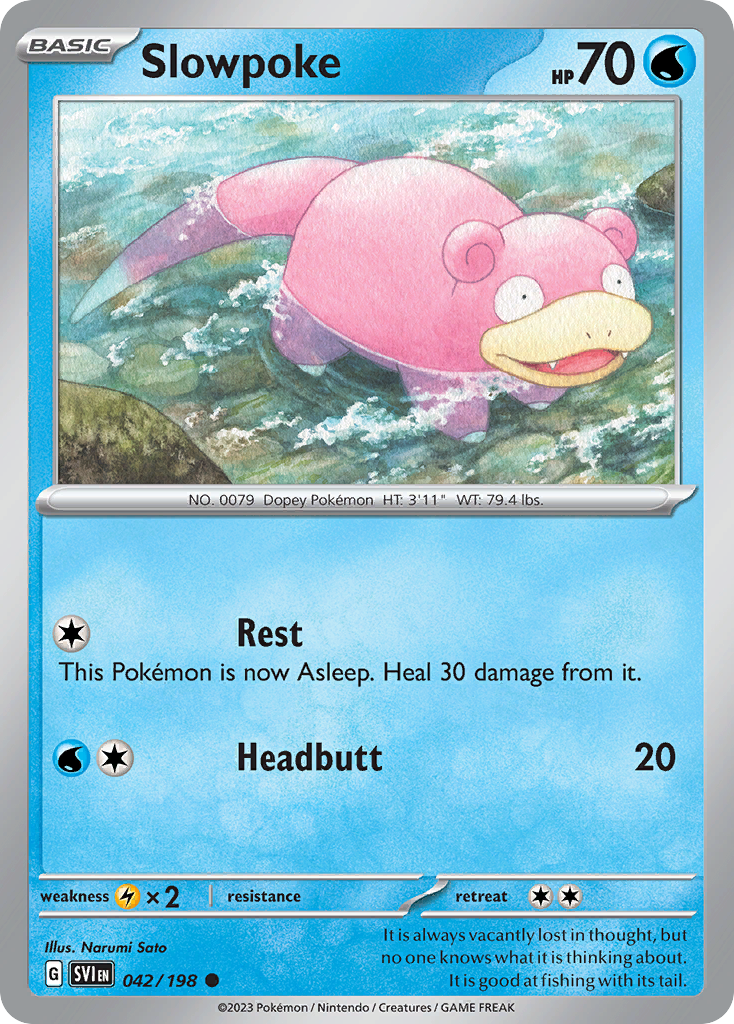 Slowpoke 042/198 - Reverse Holo