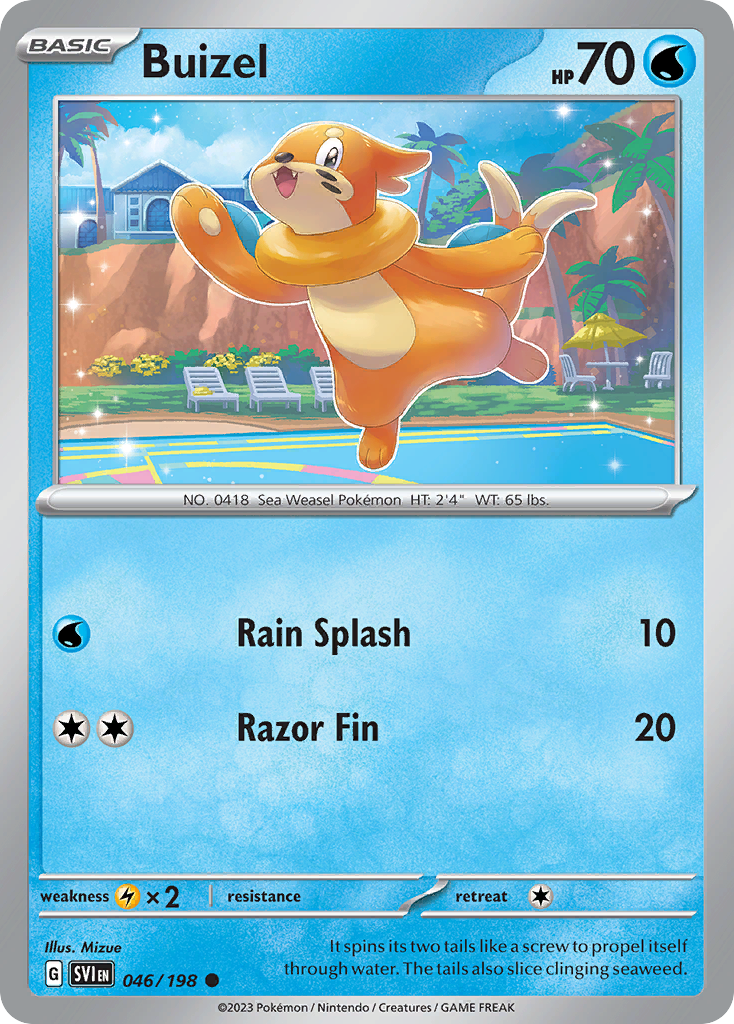 Buizel 046/198 - Reverse Holo