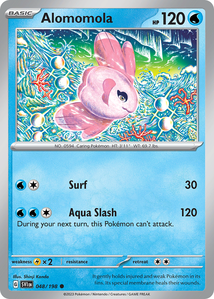 Alomomola 048/198 - Reverse Holo