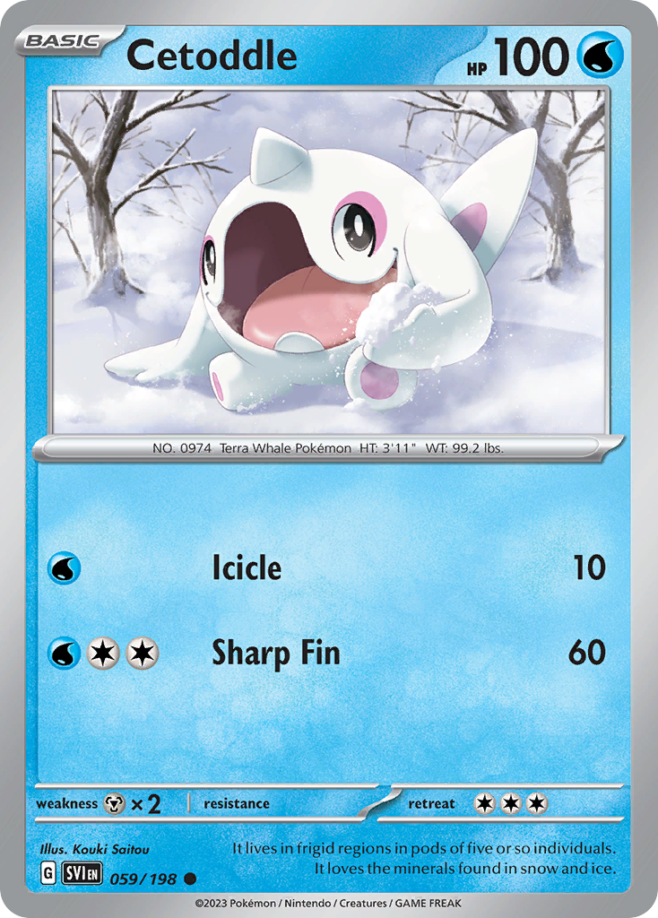 Cetoddle 059/198 - Reverse Holo