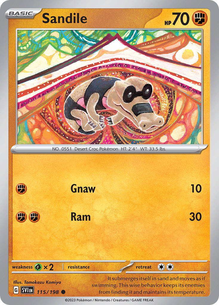 Sandile 115/198 - Reverse Holo