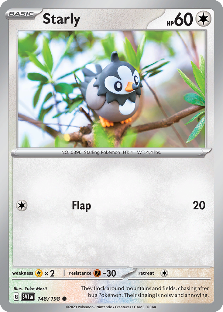 Starly 148/198 - Reverse Holo