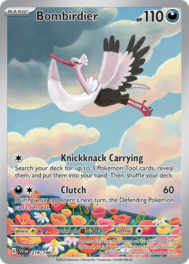 Bombirdier 219/198 - Reverse Holo