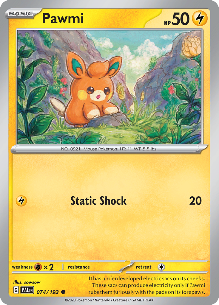 Pawmi 074/193 - Reverse Holo