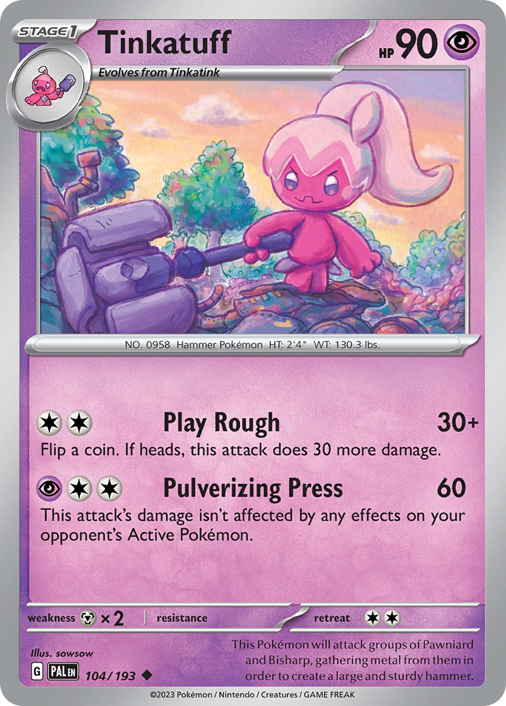 Tinkatuff 104/193 - Reverse Holo