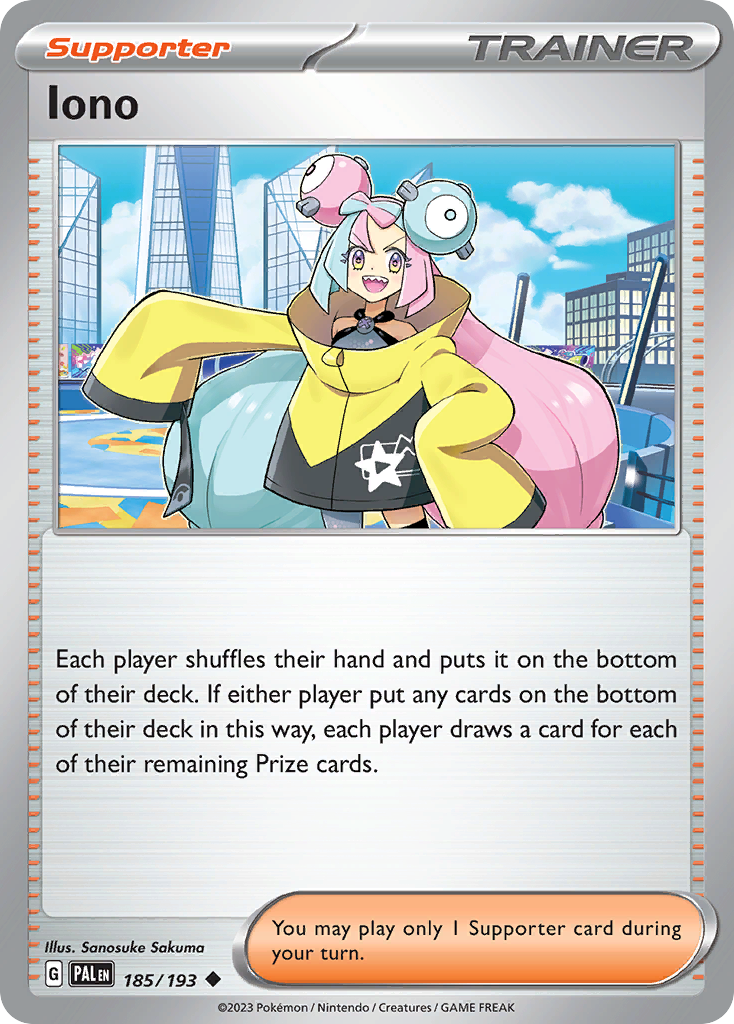 Iono 185/193 - Reverse Holo