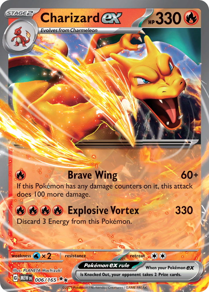 Charizard ex 006/165