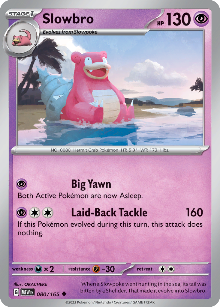 Slowbro 080/165
