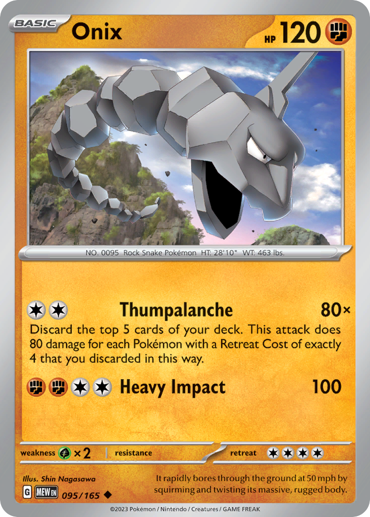 Onix 095/165 - Reverse Holo