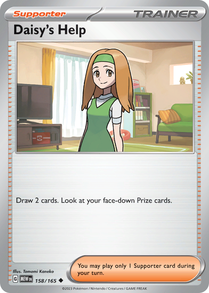 Daisy’s Help 158/165 - Reverse Holo