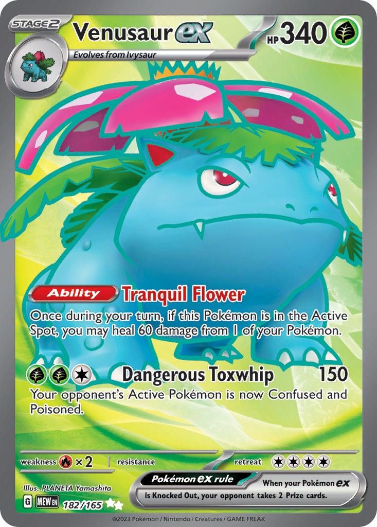Venusaur ex 182/165