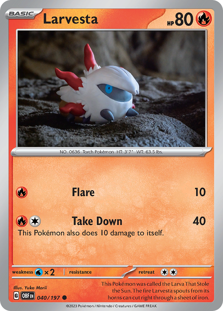 Larvesta 040/197 - Reverse Holo