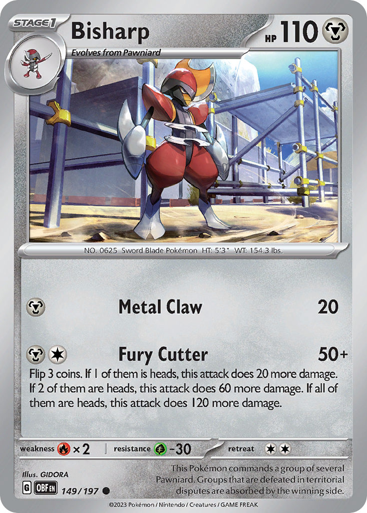 Bisharp 149/197 - Reverse Holo