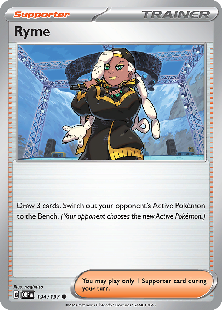 Ryme 194/197 - Reverse Holo