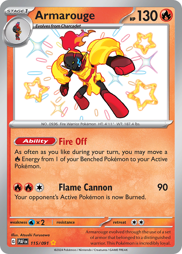 Armarouge 115/091 - Reverse Holo