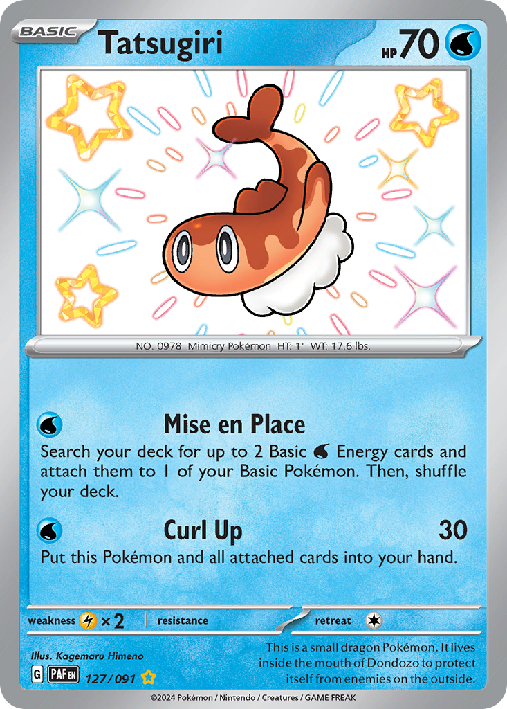 Tatsugiri 127/091 - Reverse Holo