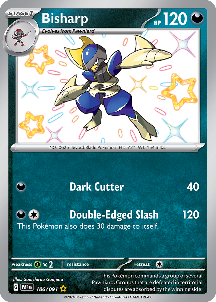 Bisharp 186/091 - Reverse Holo