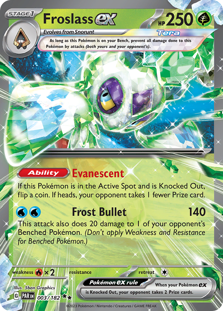 Froslass ex 003/182 - Reverse Holo