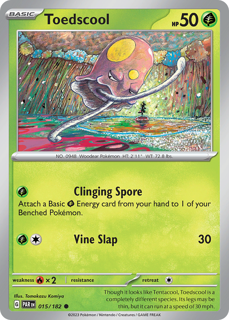 Toedscool 015/182 - Reverse Holo