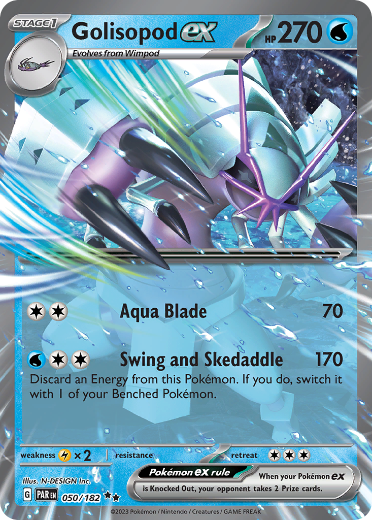 Golisopod ex 050/182 - Reverse Holo