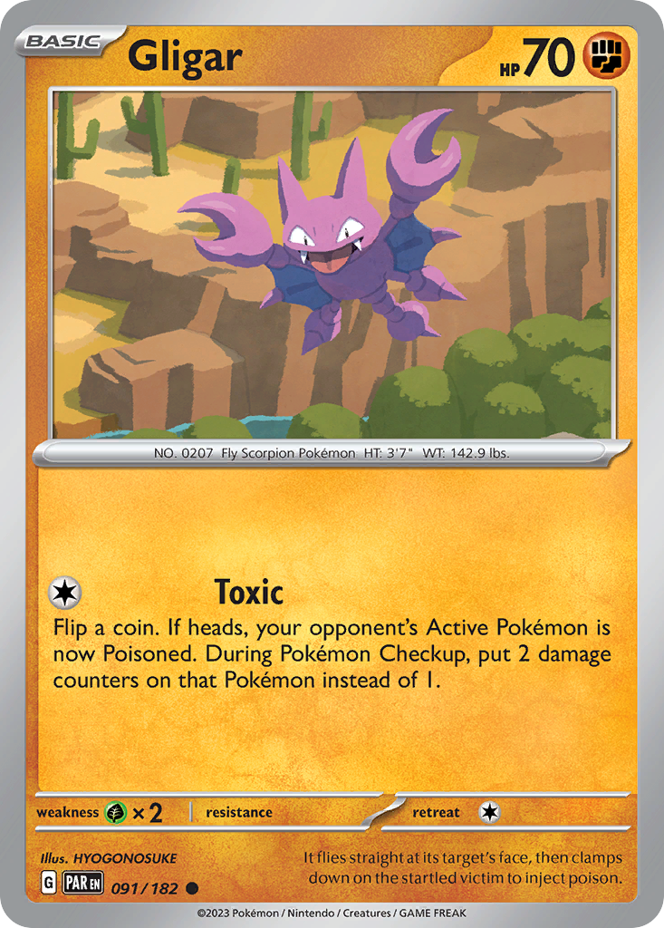 Gligar 091/182 - Reverse Holo