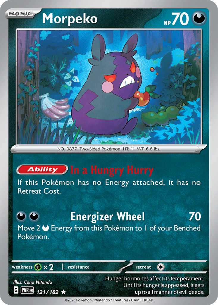 Morpeko 121/182 - Reverse Holo