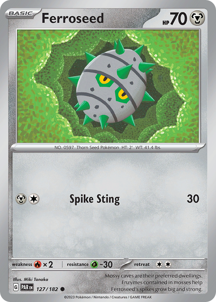 Ferroseed 127/182 - Reverse Holo