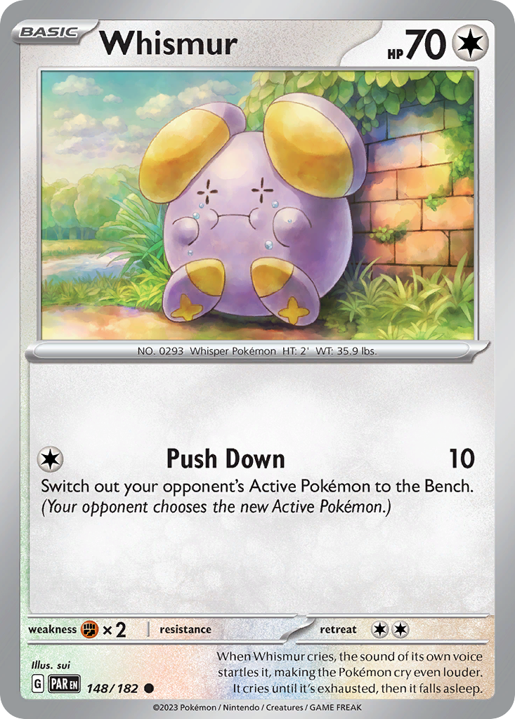 Whismur 148/182 - Reverse Holo
