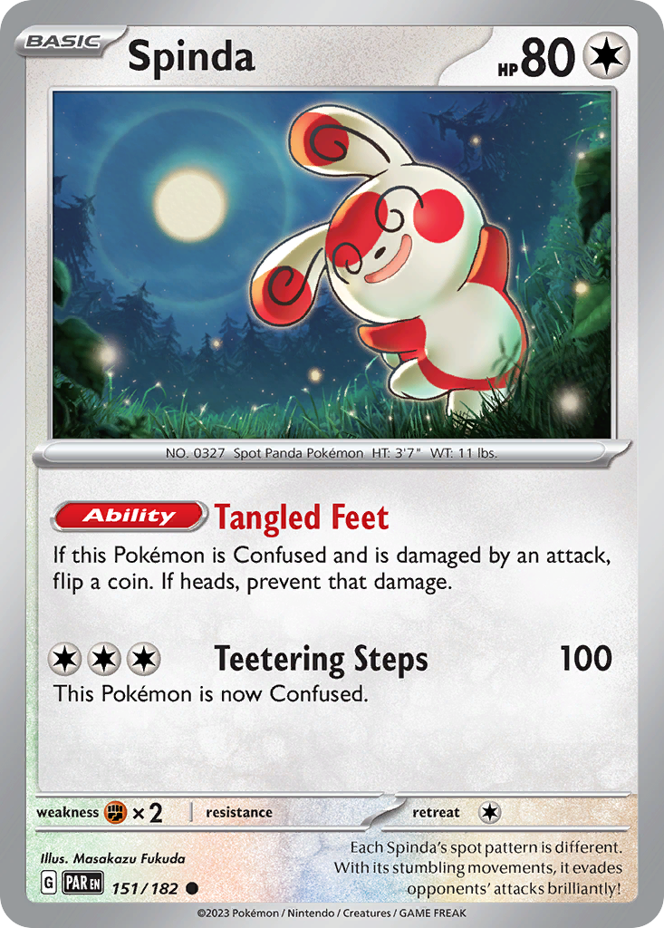 Spinda 151/182 - Reverse Holo