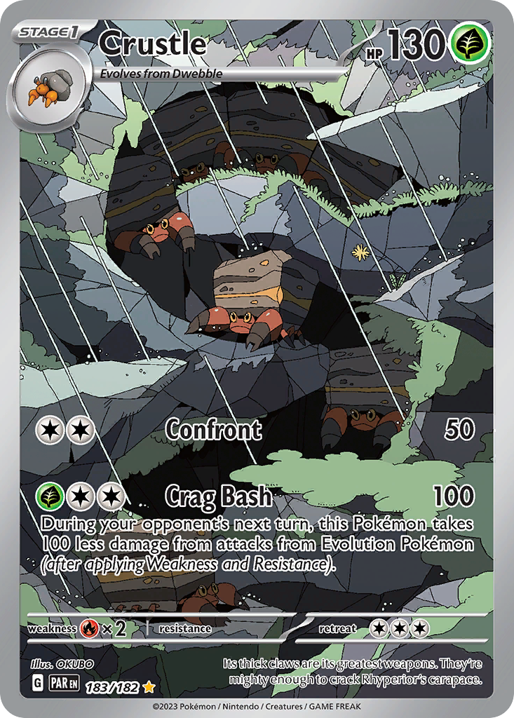 Crustle 183/182 - Reverse Holo