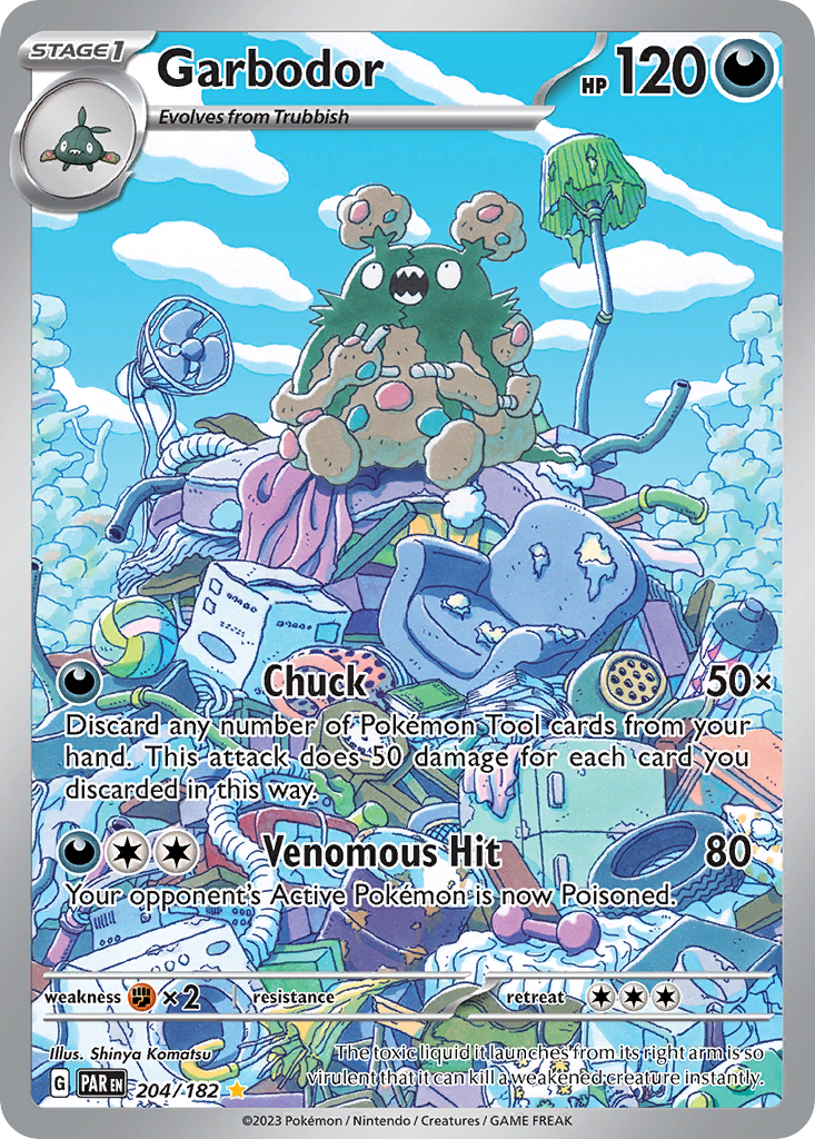 Garbodor 204/182 - Reverse Holo