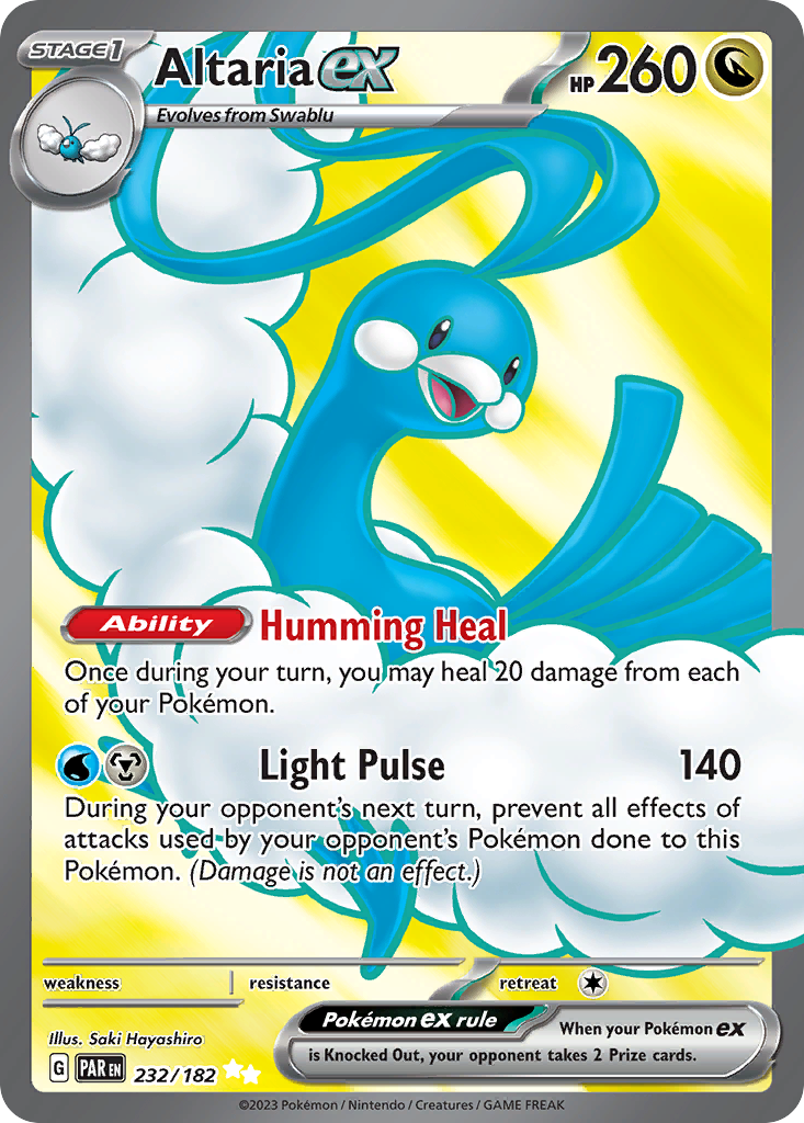 Altaria ex 232/182 - Reverse Holo