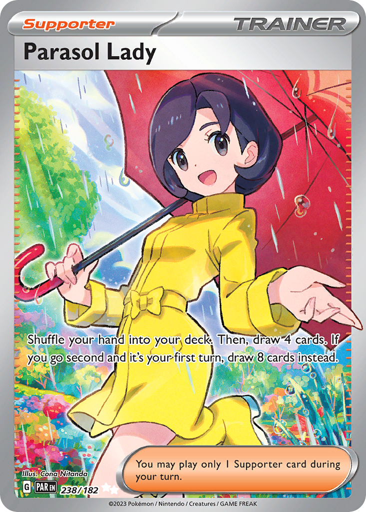 Parasol Lady 238/182 - Reverse Holo