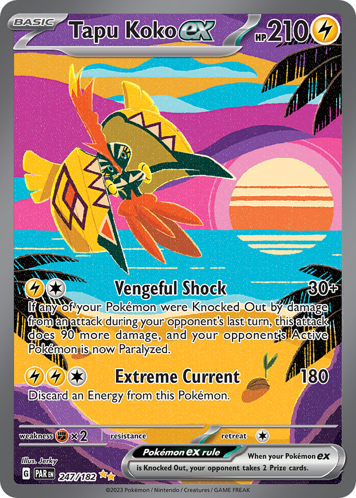 Tapu Koko ex 247/182 - Reverse Holo