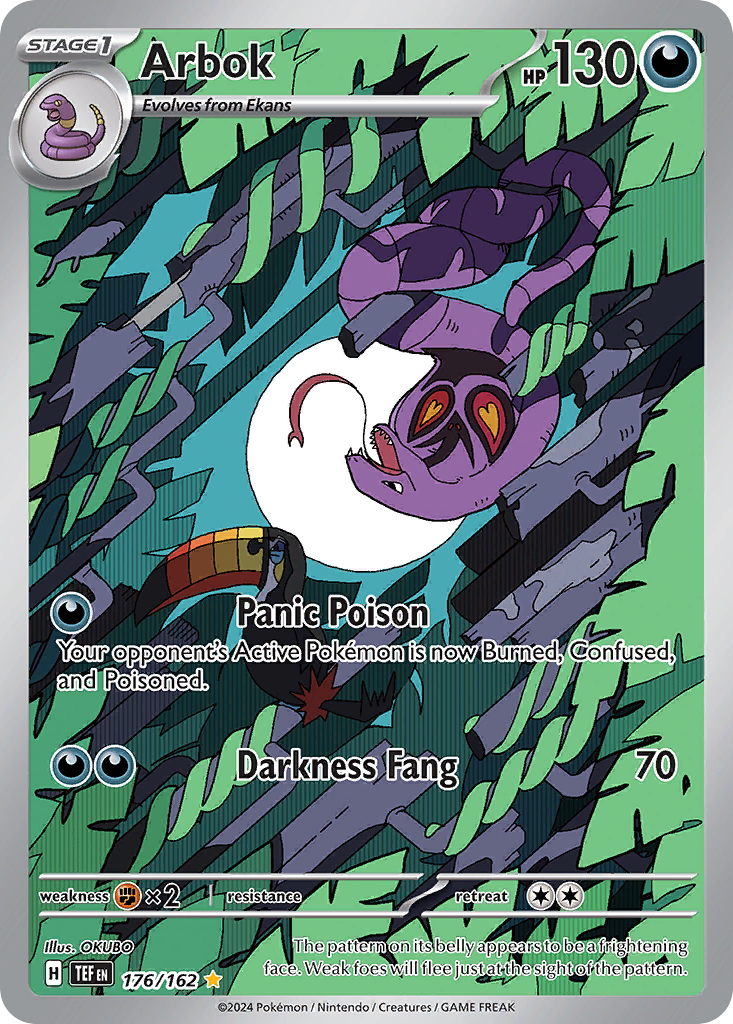 Arbok 176/162 - Reverse Holo