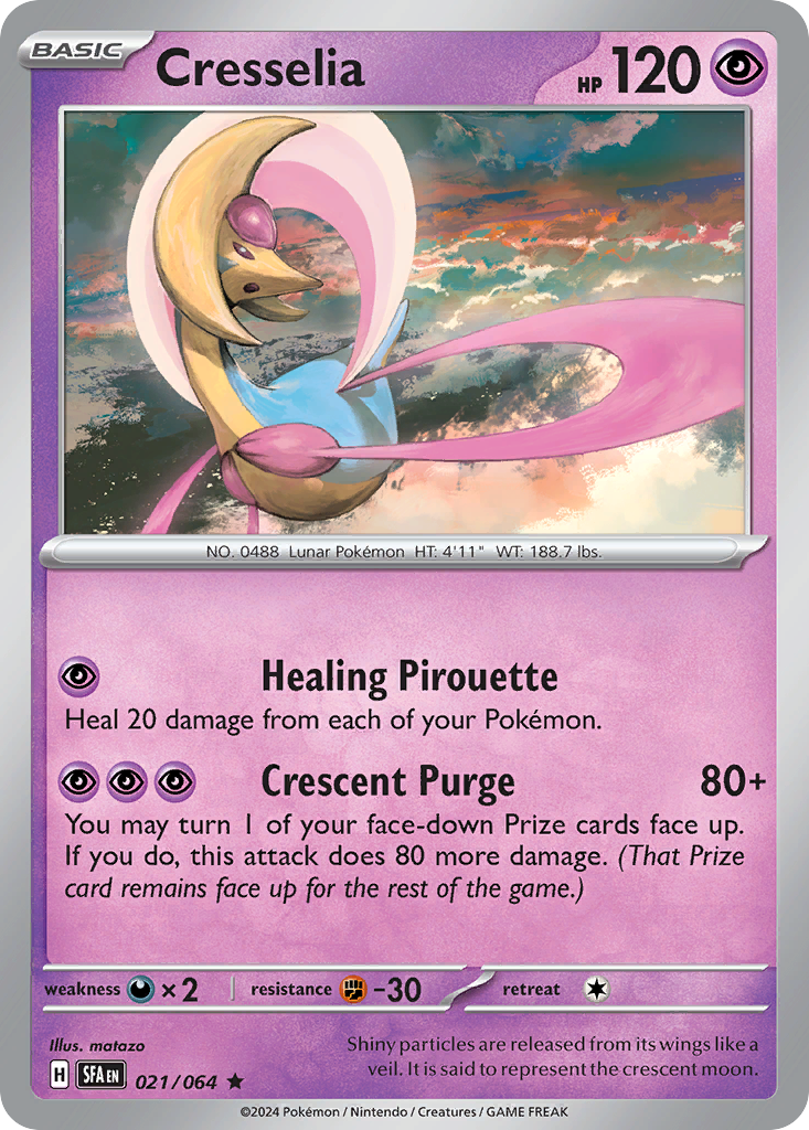 Cresselia 021/064 - Reverse Holo