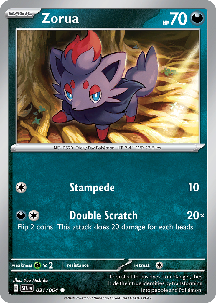 Zorua 031/064 - Reverse Holo
